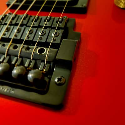 1984 San Dimas Charvel Red 1 owner Kahler HSS former V trem WOW image 10