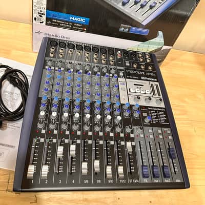 PreSonus StudioLive AR12c 14-Input Mixer / Digital Recorder / Audio Interface 2020 - Present Gray / Blue image 2