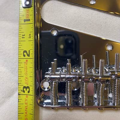 Telecaster-style Bridge 2010ish - Chrome image 3