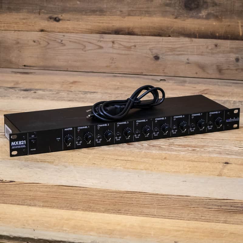 ART MX821 8-Channel Mic/Line Mixer MX-821 Rackmount U284089 image 1