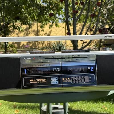 AIWA CS-WX500 Rare Vintage Mint Collectible Boombox Getto blaster Warranty image 9