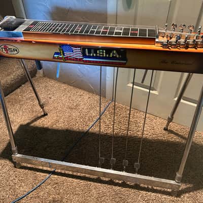MSA The Universal Pedal Steel Guitar 1970s - Burst image 1