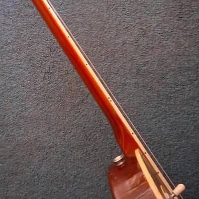 Vintage 1974 Lincoln Les Paul Custom "Natural Exotic Wood" Maxon Super 70's OHSC Matsumoku image 9