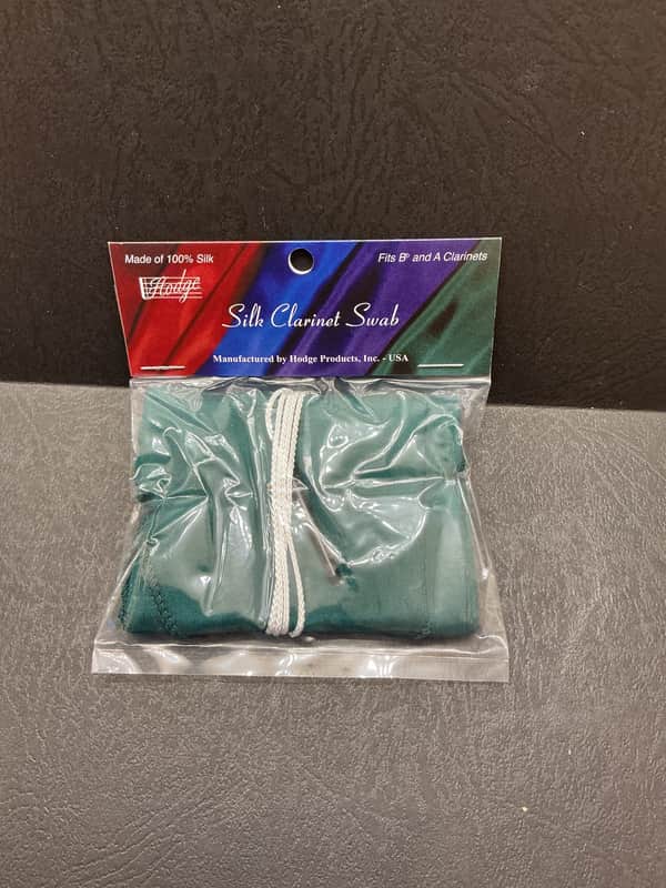 Hodge Silk Swab For Bb/A Clarinet Green image 1