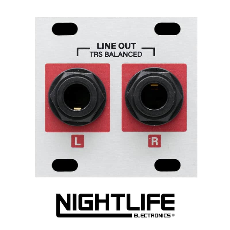 Intellijel Stereo Line Out Jacks 1U image 1