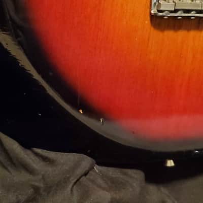 Kent STRATOCASTER 1970'S - VINTAGE SUNBURST image 9