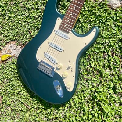 Vintage Fender American Standard Stratocaster Gunmetal Blue 1989 image 10