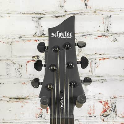 Schecter - Diamond Series Damien-6 - Electric Guitar - Matte Black - USED image 2