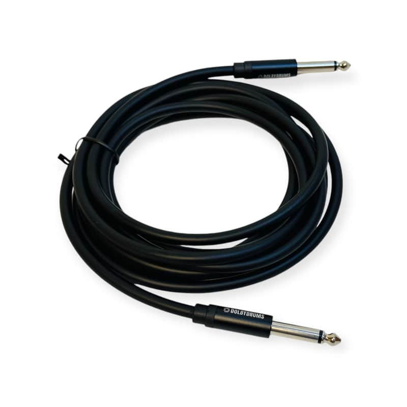 10 ft 6.35 1/4” Mono TR instrument Cable Amp Guitar Keyboard image 1