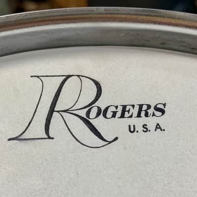 Roger’s 9"x13" Rack Tom - New England White - VG Condition - Fullerton Era image 17