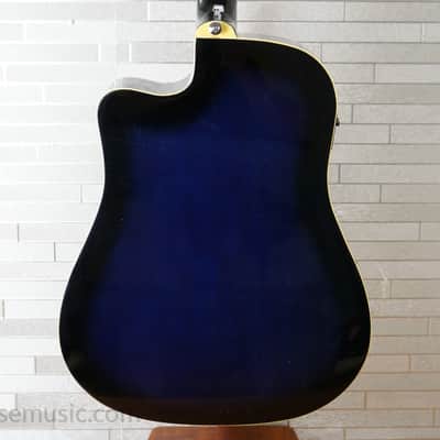 Ibanez PF15ECE Performance - Trans Blue Sunburst image 2