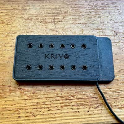 Krivo Micro-Stealth Handmade P.A.F. Style Humbucker: Humbucking Pickup for Archtop Jazz Guitar image 1