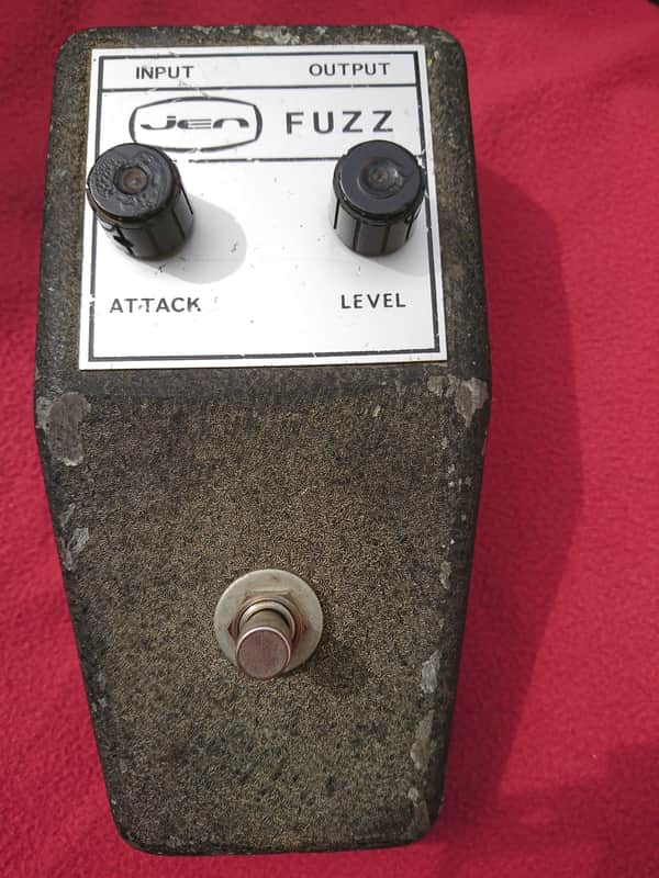 vintage 60s 70s JEN FUZZ tone bender guitar pedal image 1