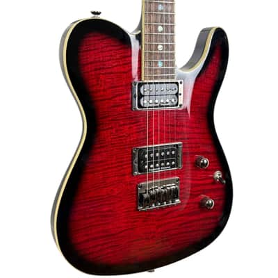 Fender FMT Custom Telecaster 2021 - Black Cherry Burst image 2