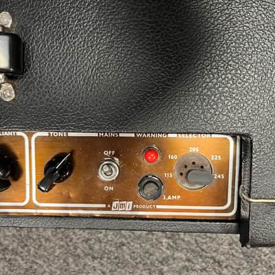 Vox AC-30/6 B JMI Amp Head Re-Housed 1963 - Black Tolex image 12