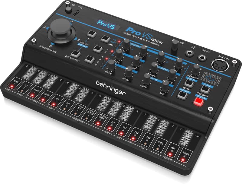 Behringer PRO VS MINI Portable Hybrid Synthesizer with Vector Morphing Oscillators image 1