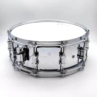 Used Sonor AQ2 Steel Snare Drum 14x5.5 - Good image 2
