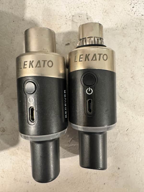 Lekato Lekato MW-1 Wireless XLR Microphone System image 1