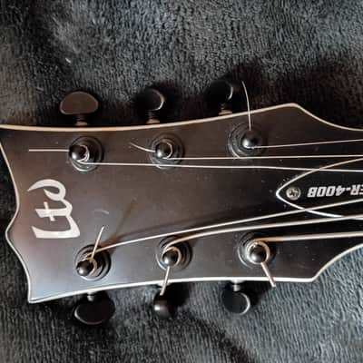 ESP LTD Viper - 400 Baritone Unsure - Matte Black image 7