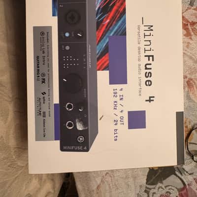 Arturia MiniFuse 4 USB-C Audio Interface 2021 - Present - Black image 3