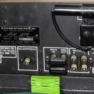 Marantz 2270 Receiver Fully Restored Excellent Condition image 11