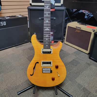 PRS SE Custom 22 Semi-Hollow - Santana Yellow image 1