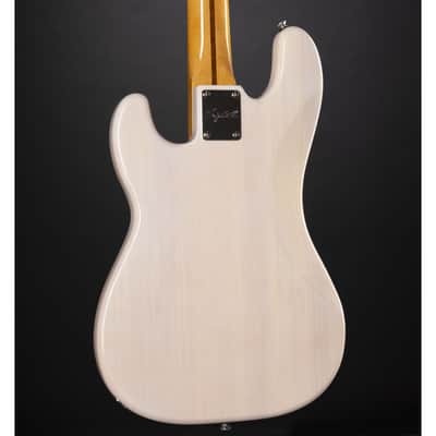 Squier Classic Vibe '50s Precision Bass MN (White Blonde) - 4-String Electric Bass image 7