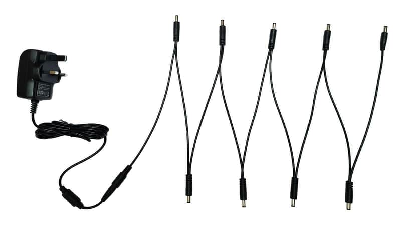 Guitar Effects Pedal Power Supply & 6 7 8 9 Way Daisy Chain Belcat