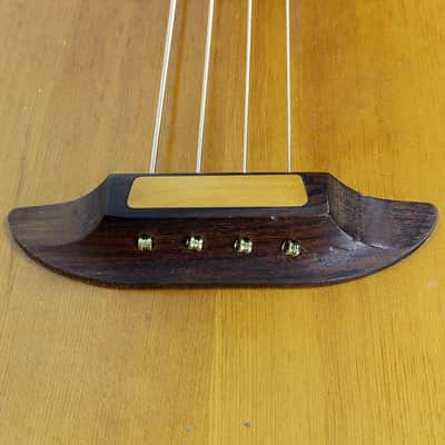 Vintage 1972 Ernie Ball Earthwood Acoustic Bass Guitar Natural Finish image 15
