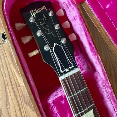 Gibson Rare Vintage 1955 Les Paul Goldtop All Gold Model Near Mint Original With Case Candy Amazing image 17