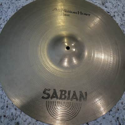 20" Sabian AA Medium Heavy Ride Cymbal 2740g brilliant finish image 1