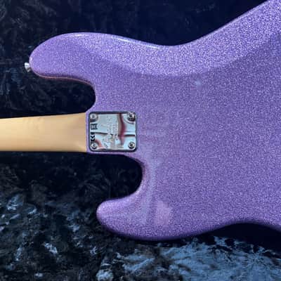 Fender Limited Edition Adam Clayton Jazz Bass 2017 - Purple Sparkle image 15