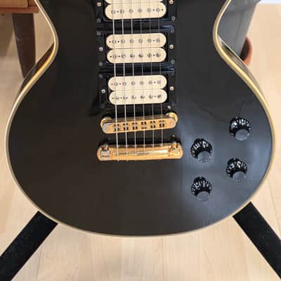 1970 Gibson Les Paul Custom Black Beauty 3 Triple Three Humbucker HHH Kalamazoo American Vintage Seymour Duncan 70s USA Heavy Relic Aged Elecric Guitar - Forget Murphy Lab Custom Shop image 8