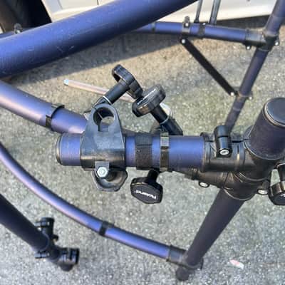 Roland TD-10 TD-20 TD-30 Purple drum rack stand V-drums image 5