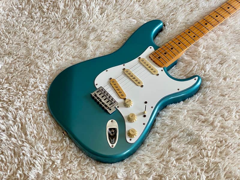 1998 Squier MIM Stratocaster Electric Guitar image 1