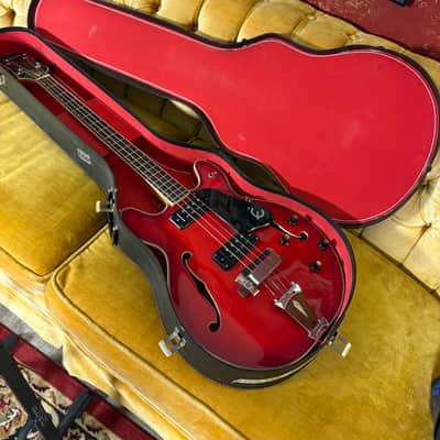 Epiphone EA260 w/original chipboard case Mid 1960's - Red Sunburst image 6