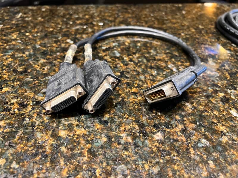 Avid digidesign  Y cable Digilink 918005086-00 Pro Tools MIX TDM image 1