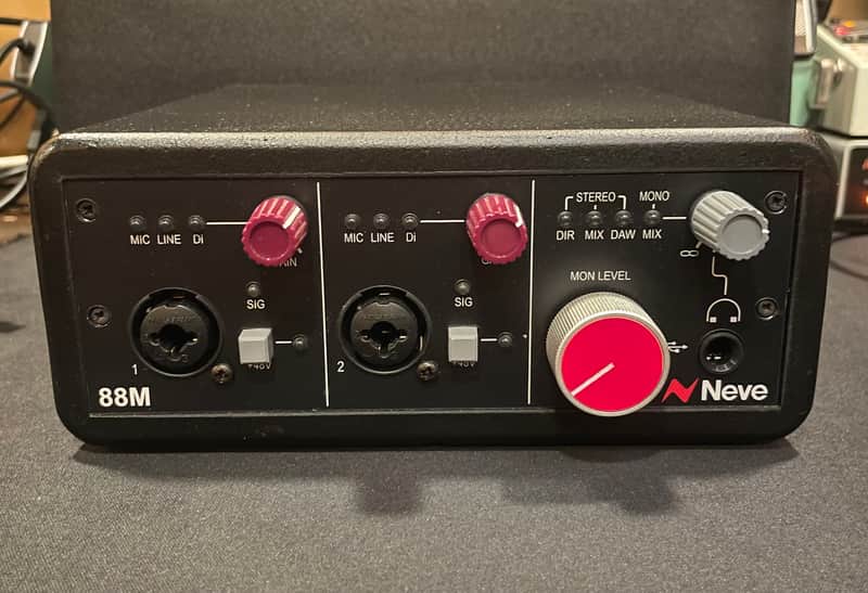 AMS Neve 88M USB Audio Interface 2022 - Present - Black image 1