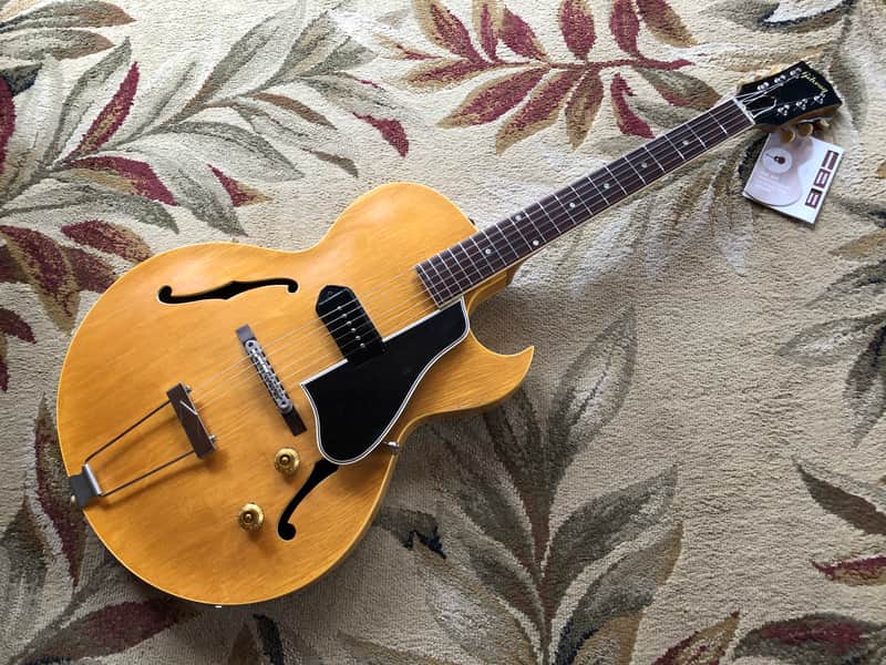 1956 Gibson ES-225N Natural Blonde image 1