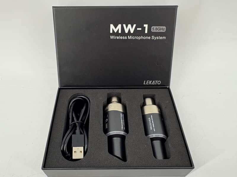 LEKATO MK-1 Wireless Microphone System 5.8GHZ image 1