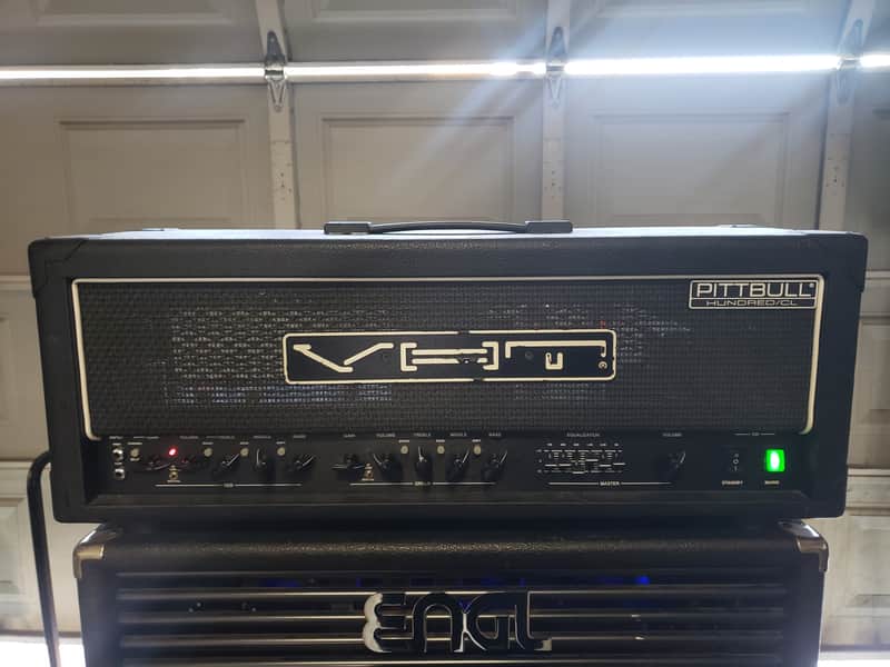 *Rare* VHT Pittbull Hundred/CL 100 Watt Version EL34 Tube Amp with Graphic EQ Model G-100-CL Engl, Mesa, Bogner, Splawn, Peavey image 1