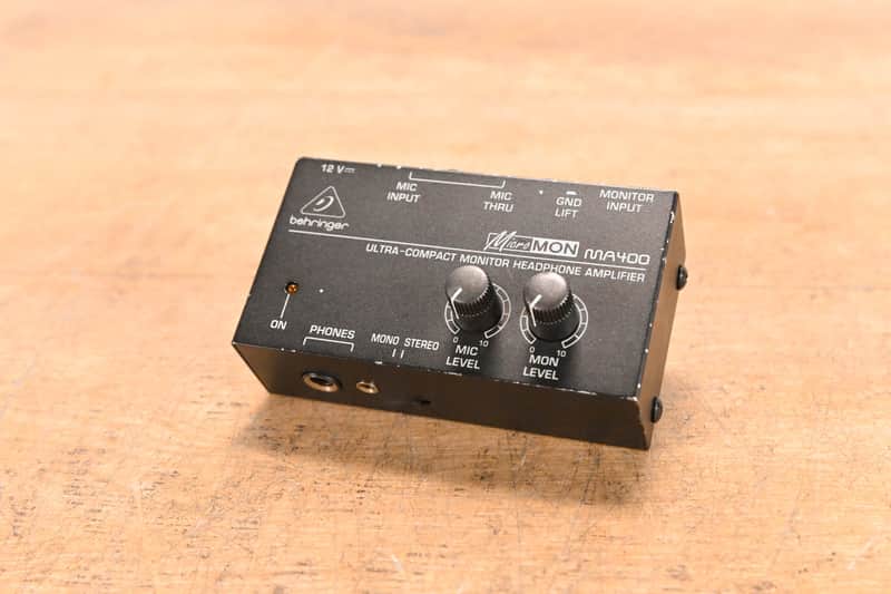 Behringer MicroMON MA400 Monitor Headphone Amplifier (NO POWER SUPPLY) CG01VZN image 1