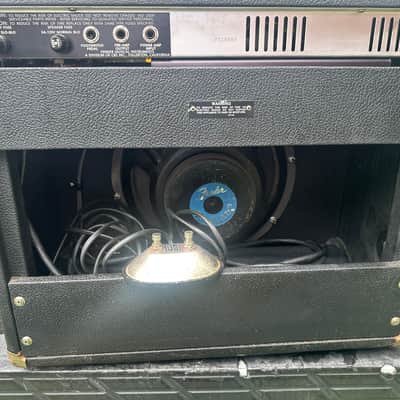 Fender Studio Lead 2-Channel 60-Watt 1x12" Solid State Guitar Combo 1983 - 1985 - Black image 5