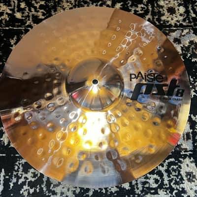 Paiste 18" PST 8 Reflector Rock Crash Cymbal - Brilliant image 1