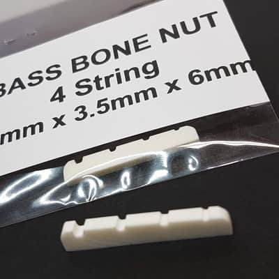 Brio 4 String Bass Bone Nut 38mm image 2
