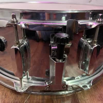 Mapex 14"x5.5" Chrome Over Steel Snare Drum W/ Drum Mute SN: 958951 image 4