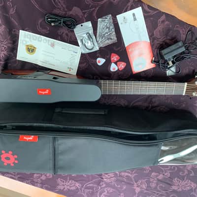 MOGABI 200M Foldable Travel Acoustic-Electric Guitar image 2