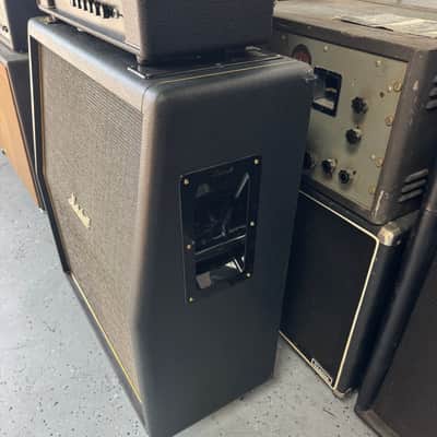 Marshall 1960TV 100-Watt 4x12" Angled Guitar Speaker Cabinet 1990 - Present - Black image 3