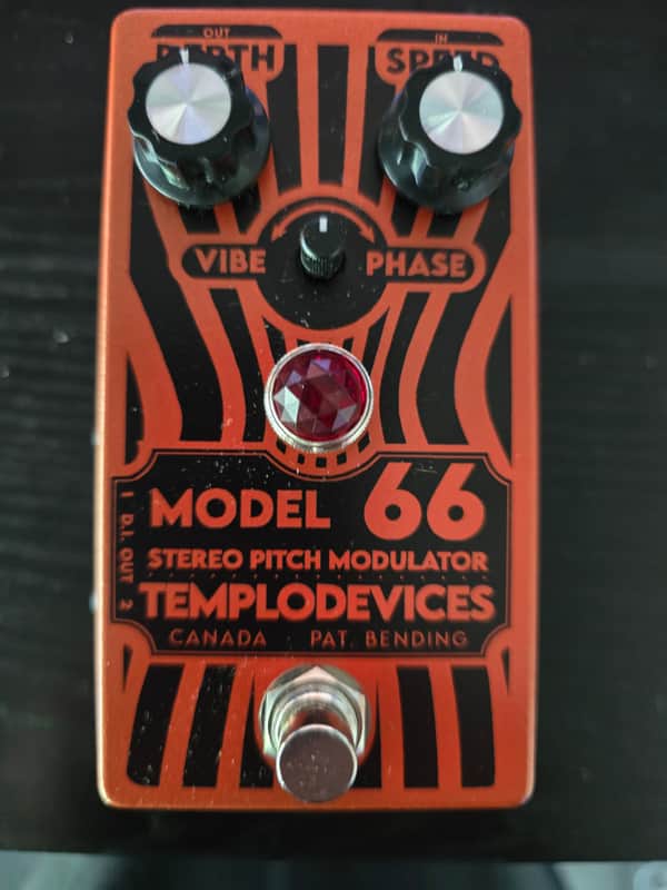 Templo Devices Model 66 Phaser/Vibrato - great phasing and vibrato-ing sounds! image 1