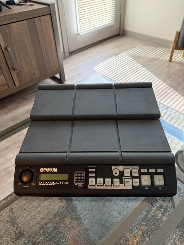 Yamaha DTX-Multi 12 Electronic Percussion Pad 2009 - Present - Black image 1